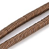 Electroplated Synthetic Non-magnetic Hematite Beads Strands G-H020-M01-22-1