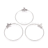 Tarnish Resistant 304 Stainless Steel Wire Pendants STAS-M274-020E-4
