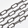 Unwelded Iron Paperclip Chains CH-S125-09B-B-2
