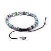 Nylon Thread Braided Beads Bracelets BJEW-JB04552-01-3