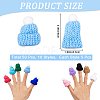 50Pcs 10 Colors Polyester Doll Woolen Hat DOLL-CP0001-01-2