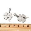Tarnish Resistant 304 Stainless Steel Pendants STAS-I135-31P-3