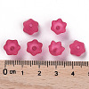 Transparent Acrylic Beads Caps PL543-12-5