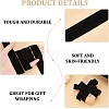 80 Yards Single Face Velvet Ribbon OCOR-WH0078-79C-4