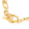 Unisex PVD Vacuum Plating 304 Stainless Steel Figaro Chain Bracelets BJEW-H541-06A-G-2