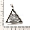 304 Stainless Steel Pendants STAS-R140-06AS-04-3