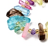 Natural Quartz Crystal Beads Strands X-G-F800-E09-3