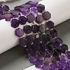 Natural Amethyst Beads Strands G-P534-A13-02-2