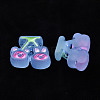Transparent Acrylic Beads X-MACR-S374-04B-04-2