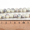 Baking Paint Glass Beads Strands DGLA-N003-10mm-C05-5