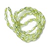 Transparent Electroplate Glass Beads X1-GLAA-K064-05A-PL04-2