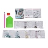 DIY Diamond Painting Stickers Kits For Plastic Mirror Making DIY-F059-38-2