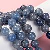 Dyed & Heated Natural Blue Aventurine Beads Strands G-F380-10mm-4