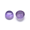Natural Amethyst Cabochons X-G-O175-23-19-2