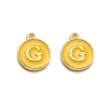 Golden Plated Alloy Enamel Charms LS-ENAM-Q437-13G-1