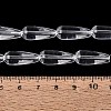 Transparent Glass Beads Strands X-GLAA-Q113-03A-A01-4