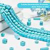 Olycraft 10 Strands 5 Style Synthetic Turquoise Beads G-OC0002-15-4
