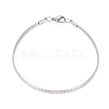 304 Stainless Steel Chain Necklaces & Bracelets Sets SJEW-E334-01A-P-3