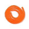 Transparent Glass Beads Strands EGLA-A044-T3mm-MD25-3