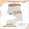 1 Yard Polyester Lace Trim OCOR-LP0004-62-2