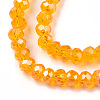 Electroplate Glass Beads Strands EGLA-A044-T1mm-A05-3