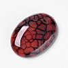 Natural Dragon Veins Cabochons G-F296-07-25x35mm-2