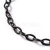 Personalized ABS Plastic Cable Chain Necklaces NJEW-JN03220-09-3
