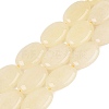 Dyed Natural White Jade Beads Strands G-N370-01A-17-2