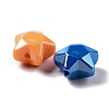 Opaque Acrylic Beads X-OACR-Z017-04D-2