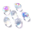Electroplate Glass Charms X-GLAA-P049-C-2