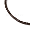 2MM Round Nylon Milan Cord Necklace Makings MAK-F038-C12-G-3