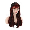 Two Tone Long Curly Synthetic Wigs OHAR-I017-03-3