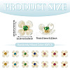 80Pcs Plastic Cabochons KY-TADJ0001-09-4