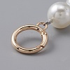 Acrylic Imitation Pearl Beaded Bag Handles Extender FIND-WH0110-068-2