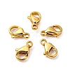 Polished 316 Surgical Stainless Steel Lobster Claw Clasps STAS-R072-15A-G-1