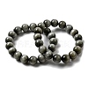 Grade AA Natural Eagle Eye Stone Round Beads Stretch Bracelets for Women BJEW-L712-B05-12mm-4