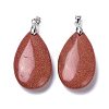 Synthetic Goldstone Pendants G-D084-01P-A01-2