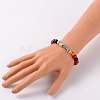 Stretch Buddhist Jewelry Multi-Color Gemstone Chakra Bracelets BJEW-JB01690-05-4