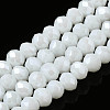 Electroplate Glass Beads Strands EGLA-A034-P6mm-A23-2