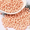 6/0 Opaque Baking Paint Glass Seed Beads SEED-M012-02A-18-1