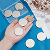 10Pcs 304 Stainless Steel Stamping Blank Tag Cabochons STAS-PH0006-88P-3