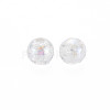 Transparent Crackle Acrylic Beads X-MACR-S373-66-L06-2