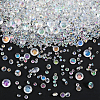 6300Pcs Acrylic Rhinestone Pointed Back Cabochons GACR-SP0001-03B-1
