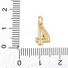 Brass Charms KK-G544-10G-04-3