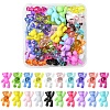 40Pcs 20 Colors Opaque Acrylic Pendants FIND-YW0005-77-1