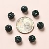Pave Disco Ball Beads X1-RB-A130-10mm-19-5