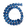 Transparent Glass Beads Strand GLAA-F112-03C-3