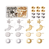 Yilisi 304 Stainless Steel Stud Earring Findings STAS-YS0001-08-17