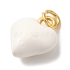 Brass Enamel Charms KK-U027-13-01G-2