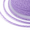 Round Waxed Polyester Cord YC-G006-01-1.0mm-11-2